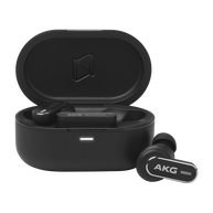 AKG N5 Hybrid - Black - True wireless noise cancelling earbuds - Hero
